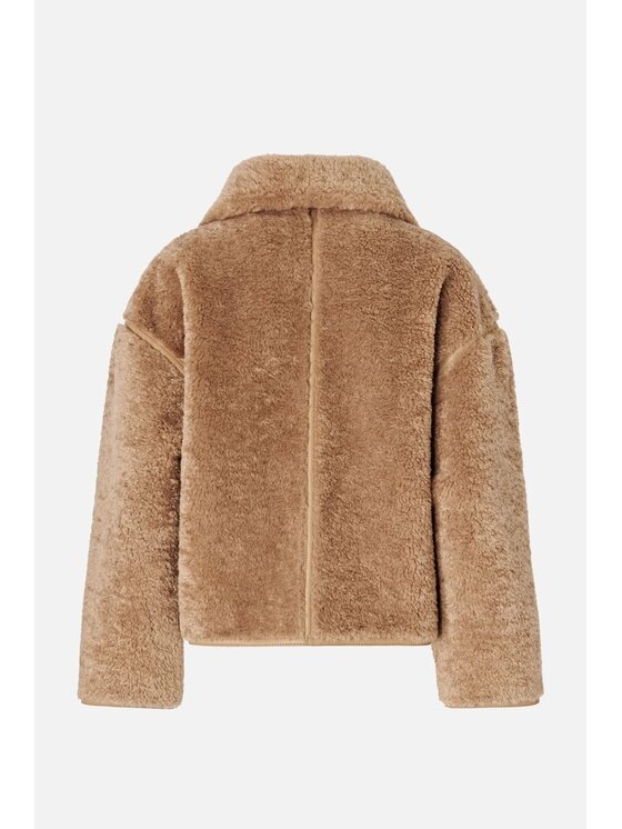 PINKO PINKO Zimní bunda Campis Béžová Oversize