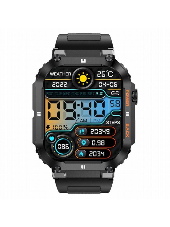 Gravity Gravity Smartwatch GRAVITY-GT6-1 Czarny