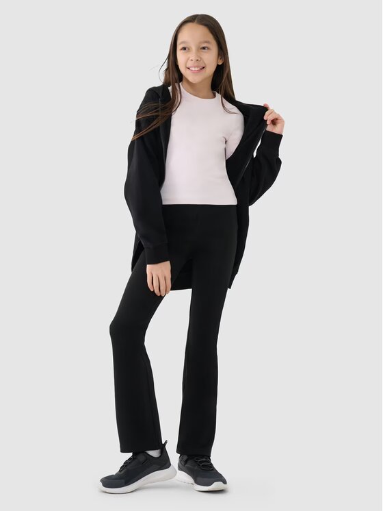 4F 4F Felpa 4FJRSS25TSWSF2057-20S Nero Oversize
