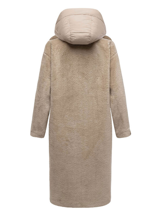 Navahoo Navahoo Kurtka zimowa Teddyzauber Szary Regular Fit