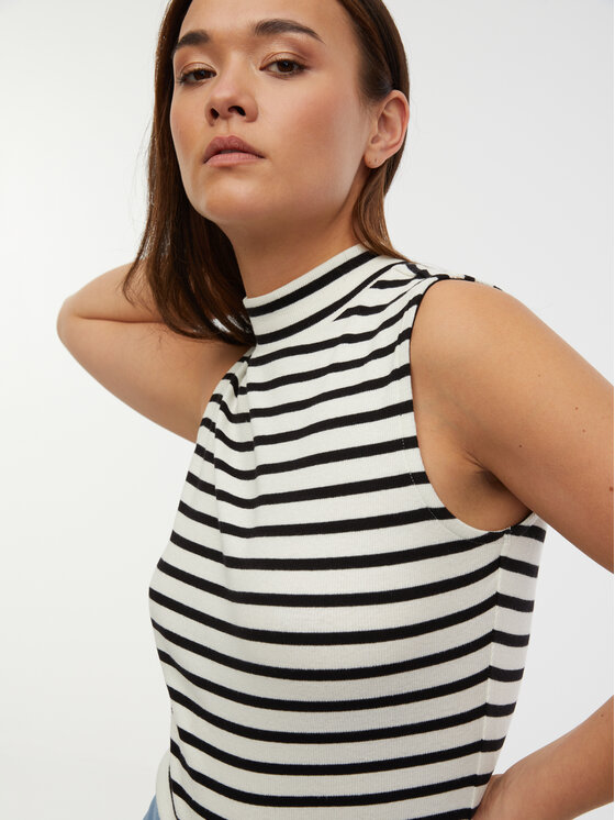 Orsay Orsay Top 1000133029000__XL Czarny Regular Fit