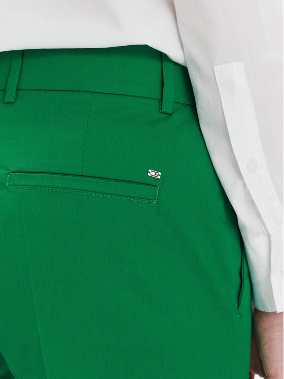 Tommy Hilfiger Tommy Hilfiger Chinos WW0WW40504 Grün Straight Fit