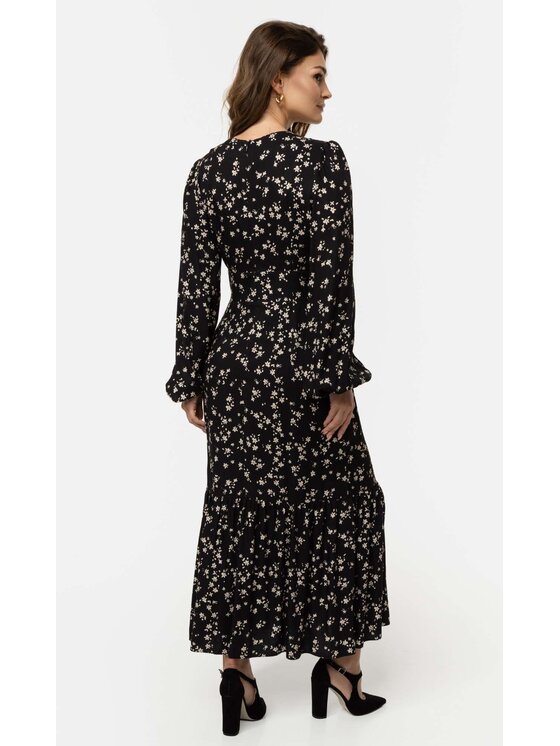 Luisia Luisia Sukienka codzienna GRACE Czarny Classic Fit