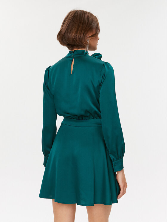 Gaudi Gaudi Kleid für den Alltag 321FD15010 Grün Regular Fit