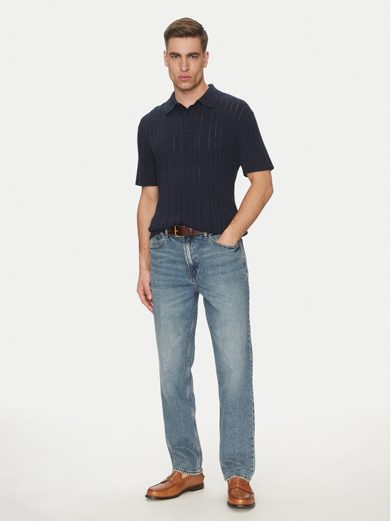 Michael Kors Michael Kors Džínsy CS5900KHP3 Modrá Straight Fit