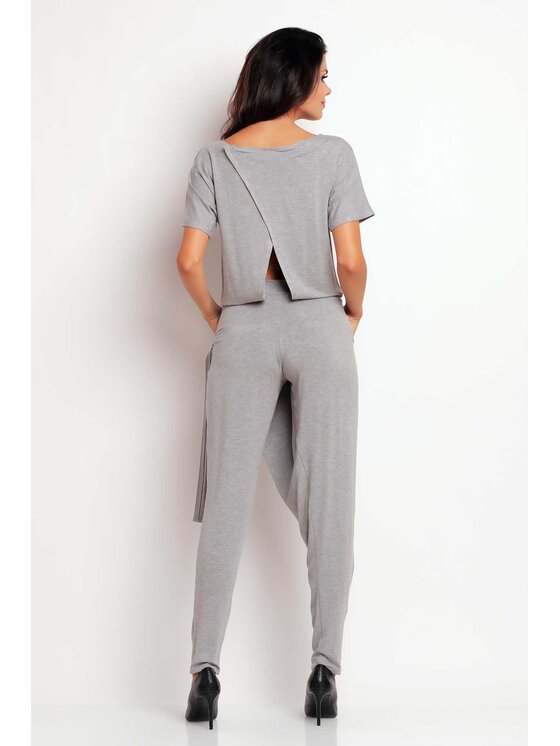 Infinite You Infinite You Kombinezon M106 Szary Basic Fit