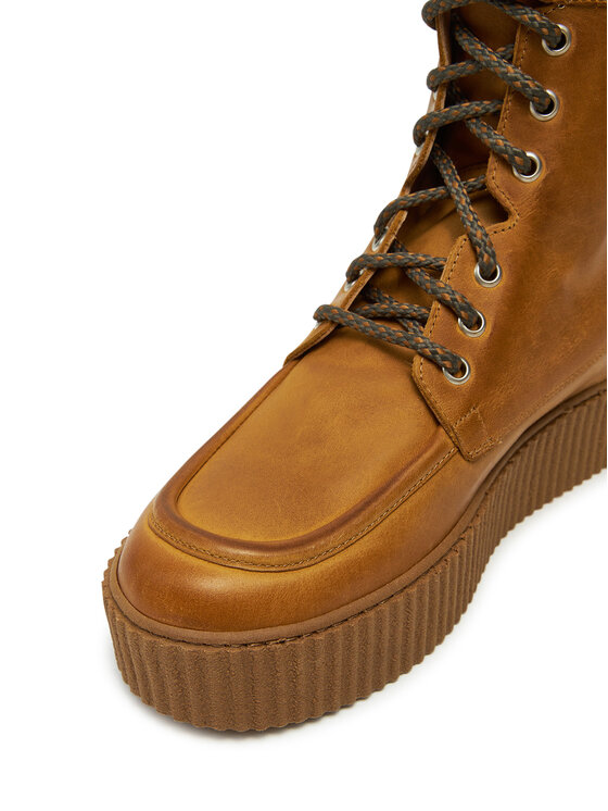 Weekend Max Mara Weekend Max Mara Trzewiki 2425796095600 Brązowy