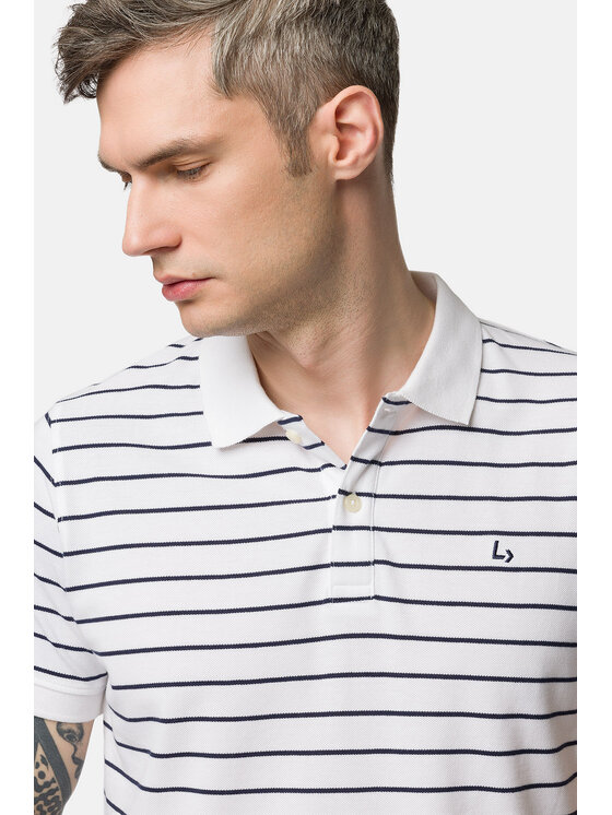 Lancerto Lancerto Polo Caden PO073123000019 Kolorowy Regular Fit