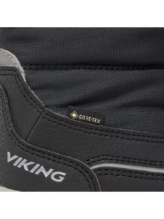 Viking Viking Μπότες Χιονιού Toasty Pull On Warm Gtx GORE-TEX 3-93010-2 Μαύρο