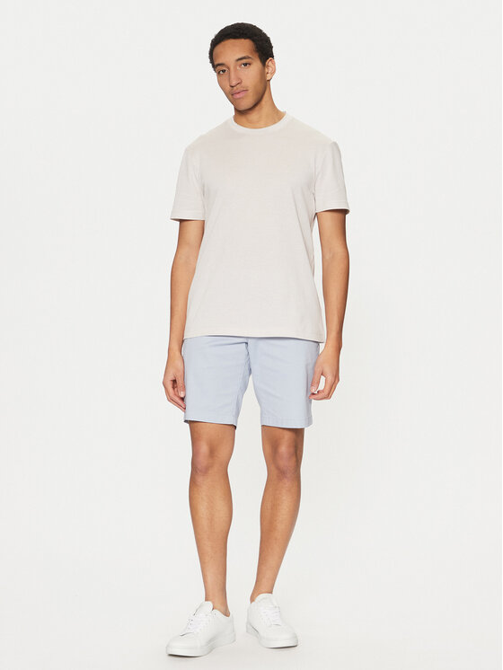 Calvin Klein Calvin Klein Bavlnené šortky Modern Twill K10K114063 Modrá Slim Fit