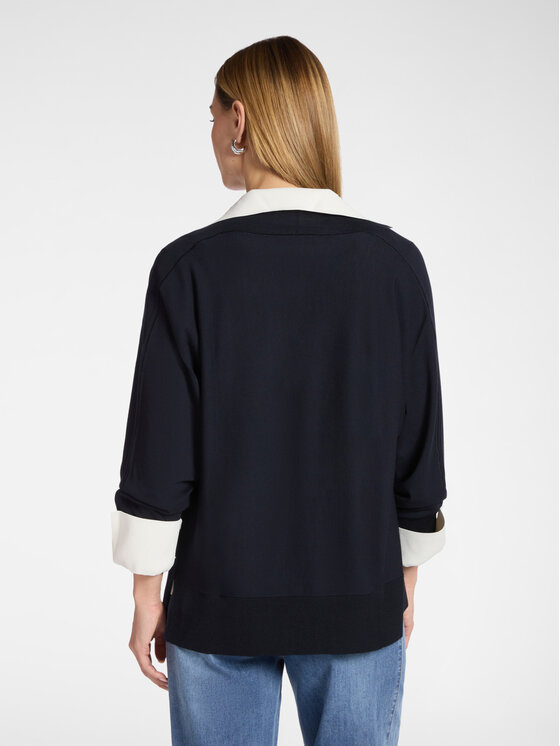 Elena Mirò Elena Mirò Sweter M568E001954N034 Niebieski Regular Fit