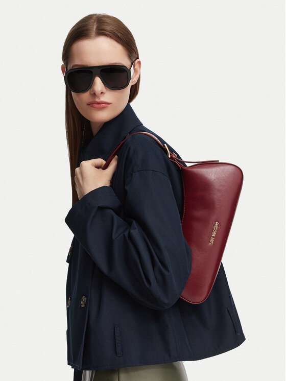LOVE MOSCHINO Torbica Smart JC4390PP1PKO0552 Tamnocrvena