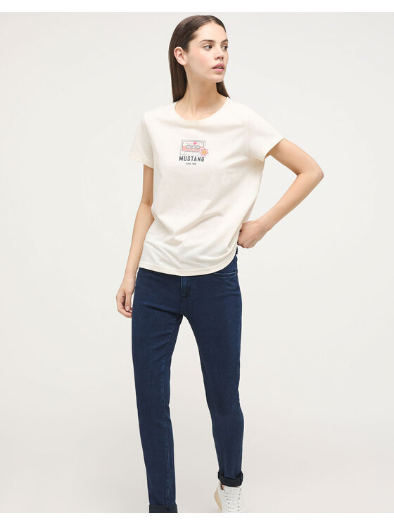 Mustang Mustang Jeansy 4058823521789 Niebieski Slim Fit