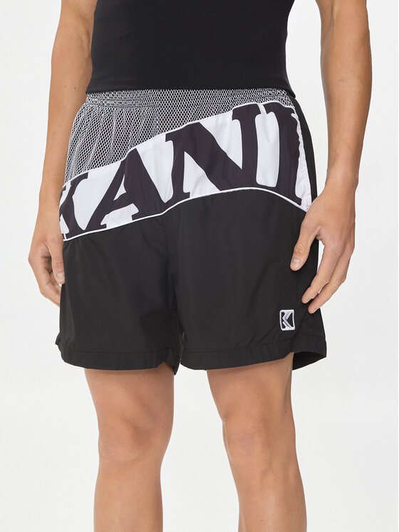 Férfi Sport rövidnadrág Karl Kani, Méret: S, Fekete, Wavy Retro 6013814