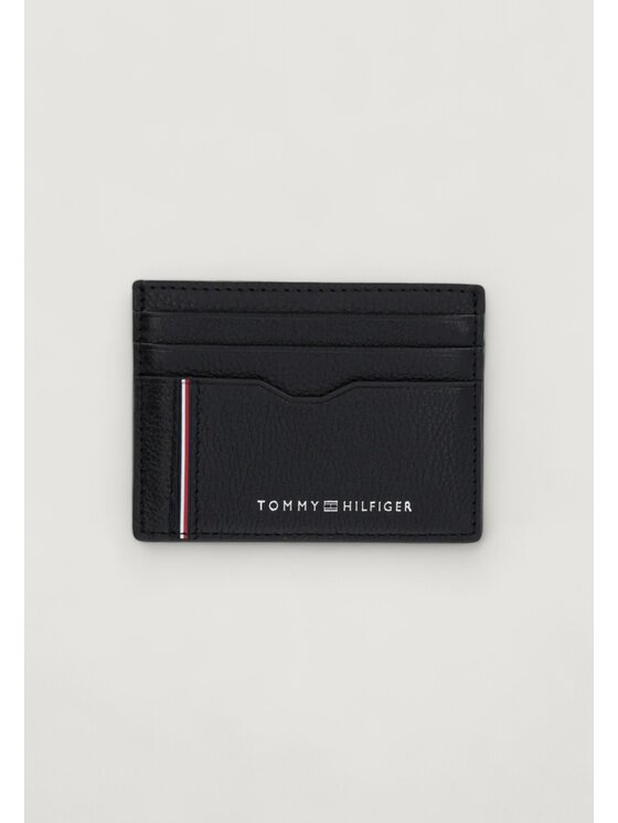 Tommy Hilfiger Tommy Hilfiger Portfel TH CORP CC HOLDER Czarny