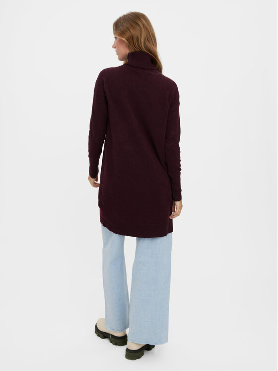 Vero Moda Vero Moda Pletena obleka 10199744 Vijolična Regular Fit
