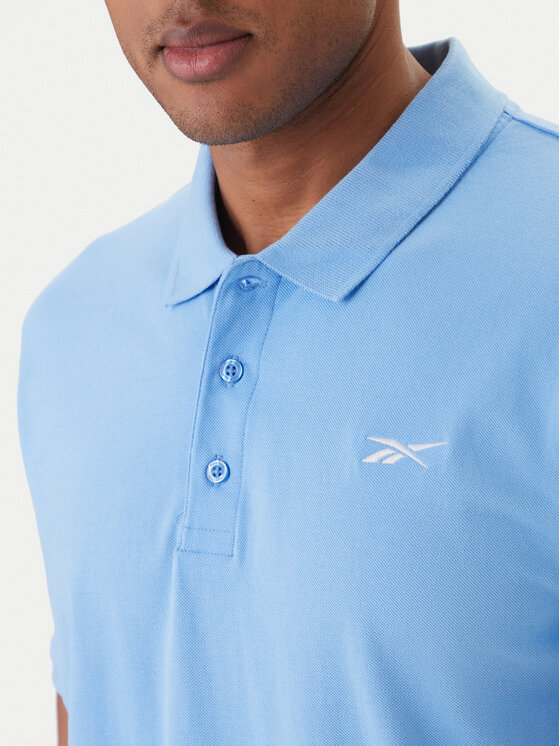Reebok Reebok Polo marškinėliai Breen RK25562CCM Žydra Regular Fit