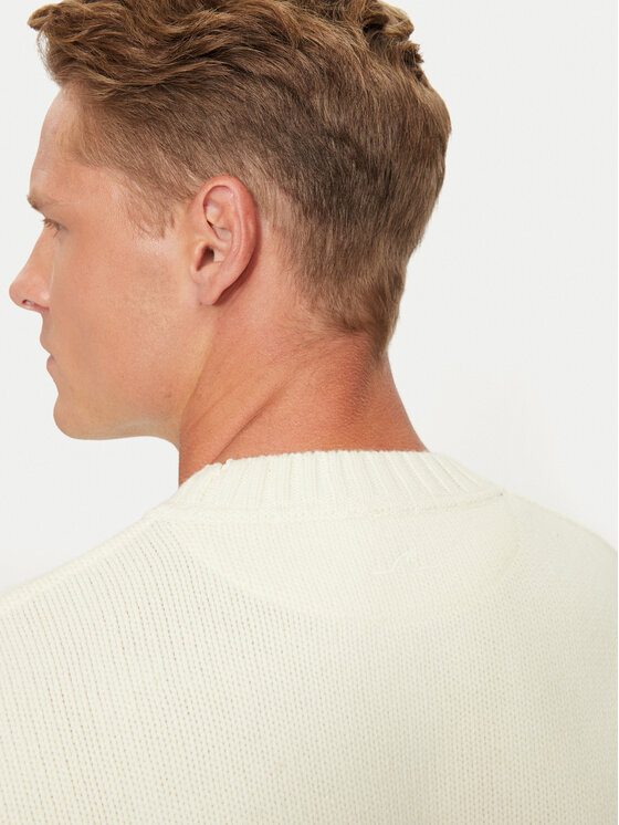 Paul&Shark Paul&Shark Sweter 14311077 Biały Regular Fit