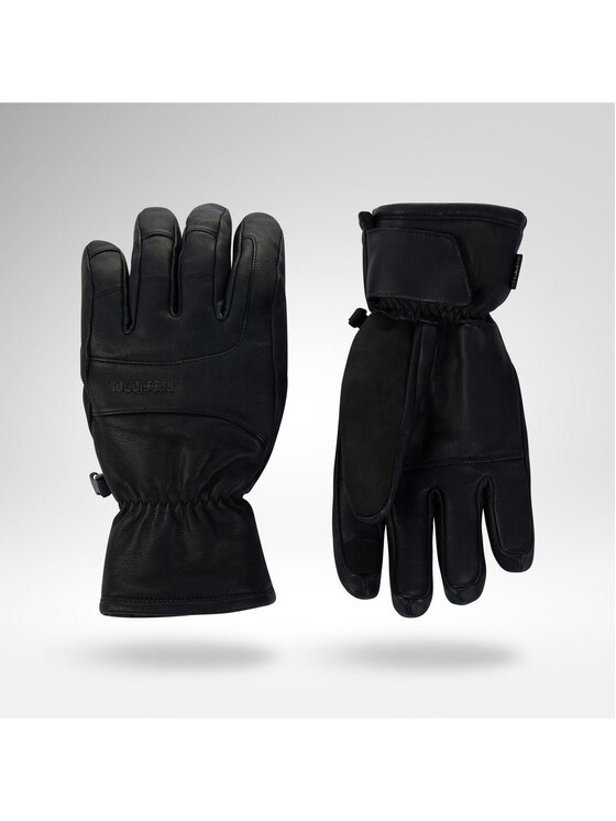 Rossignol Rossignol Rękawice narciarskie Full Leather Ski Gloves R-Shel Czarny