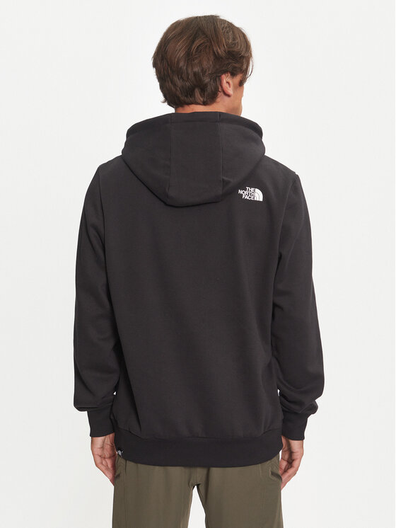 The North Face The North Face Bluza Simple Dome NF0A89FC Czarny Regular Fit