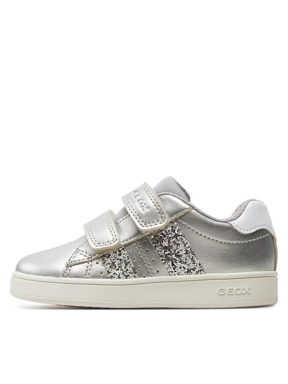 Geox Geox Sneakers J Eclyper Girl J45LRA 000NF C1007 M Argento
