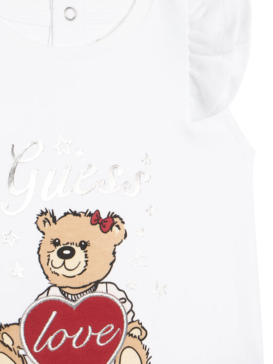 Guess Guess Completo T-shirt e leggings A6RG02 KA6W4 Multicolore Regular Fit