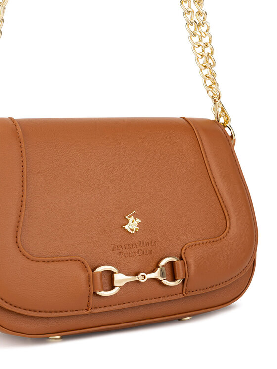 Beverly Hills Polo Club Beverly Hills Polo Club Дамска чанта BHPC-K-045-06 Кафяв