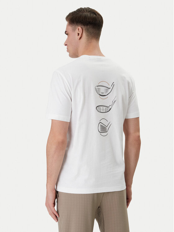 BOSS BOSS T-Shirt Birdie 50559387 Biały Regular Fit