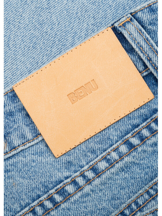 BENU BENU Jeansy vintage blue Niebieski Straight Fit