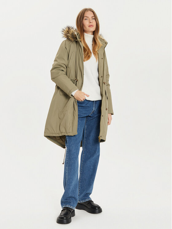 Brave Soul Brave Soul Hanorac LJK-GREGORY Kaki Regular Fit