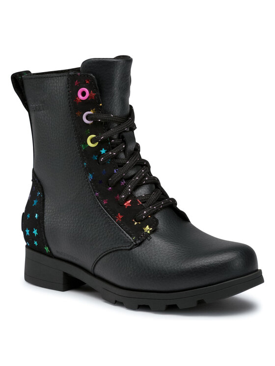 sorel emelie lace major black