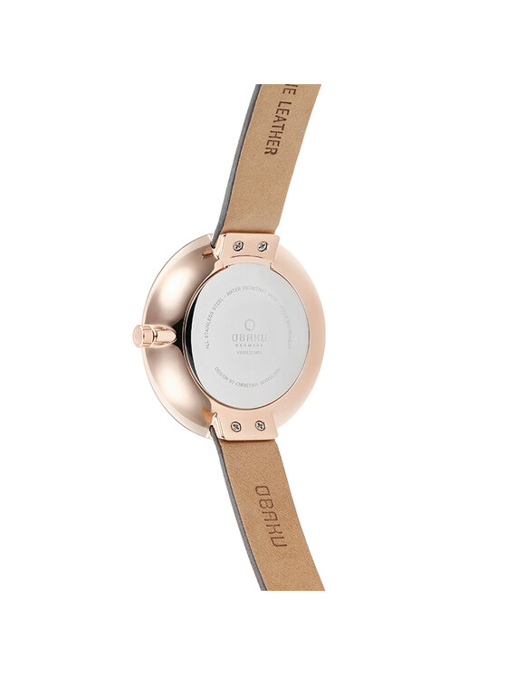 Obaku Obaku Zegarek V185LXVJRJ Szary