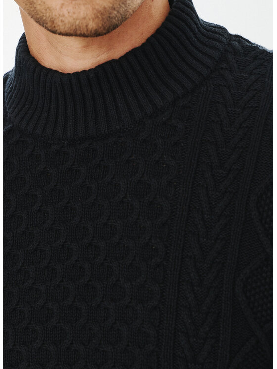 Pako Lorente Pako Lorente Sweter P24WF-2X-024 Czarny Classic Fit