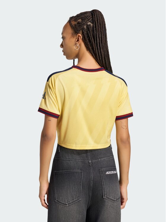 adidas adidas Koszulka techniczna 172041 Żółty Regular Fit