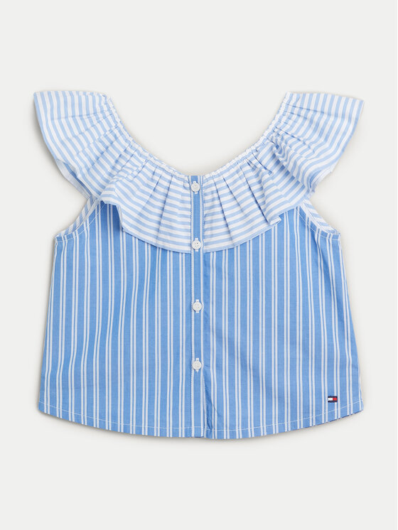 Tommy Hilfiger Tommy Hilfiger Blusa KG0KG07870 Blu Regular Fit