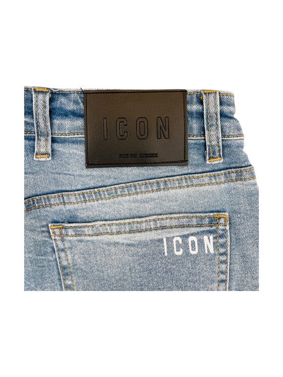 Icon Icon Pantaloncini igds00578 Turchese Regular Fit