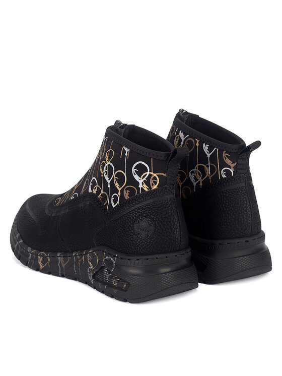 Rieker Rieker Halbschuhe M4953-00 Schwarz