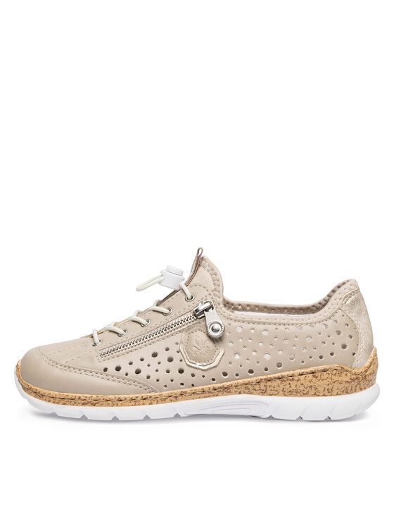 Rieker Rieker Halbschuhe N42P6-62 Beige