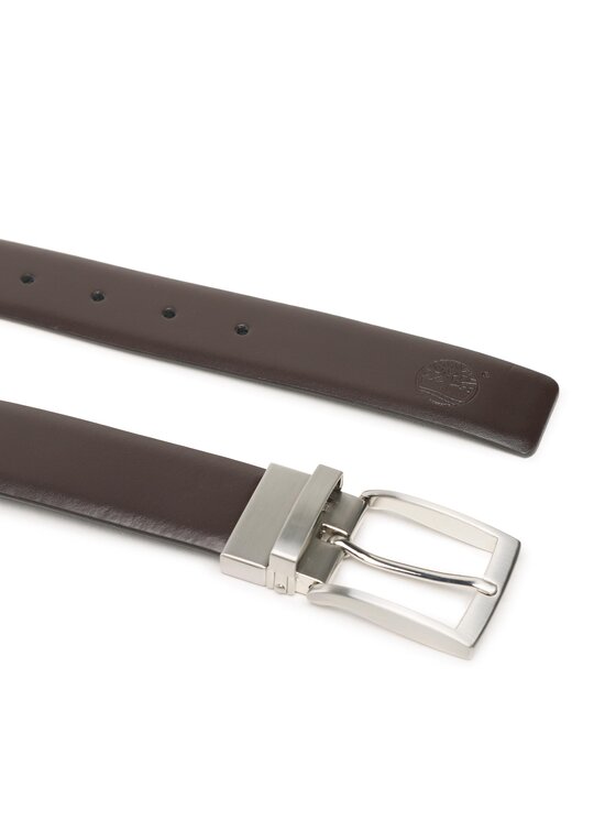 Timberland Timberland Meeste püksirihm 35mm Rev Square Tip Belt TB0A1DFP Pruun