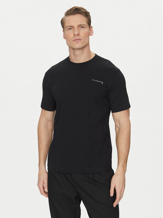 Richmond X Richmond X T-shirt Alipo UMA24144TS Crna Regular Fit
