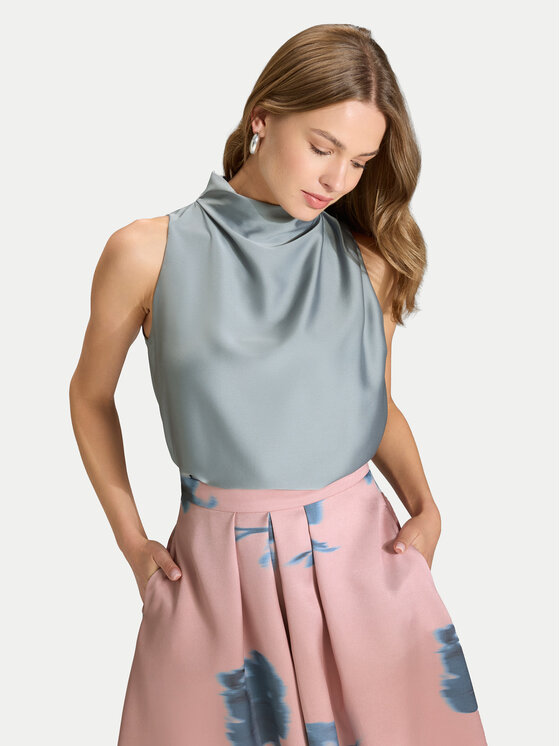 Swing Swing Спідниця-міді 2AK00300 Рожевий Regular Fit