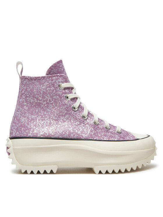 Női Tornacipő Converse, Méret: 39, Rózsaszín, Run Star Hike Platform Glitter A10096C