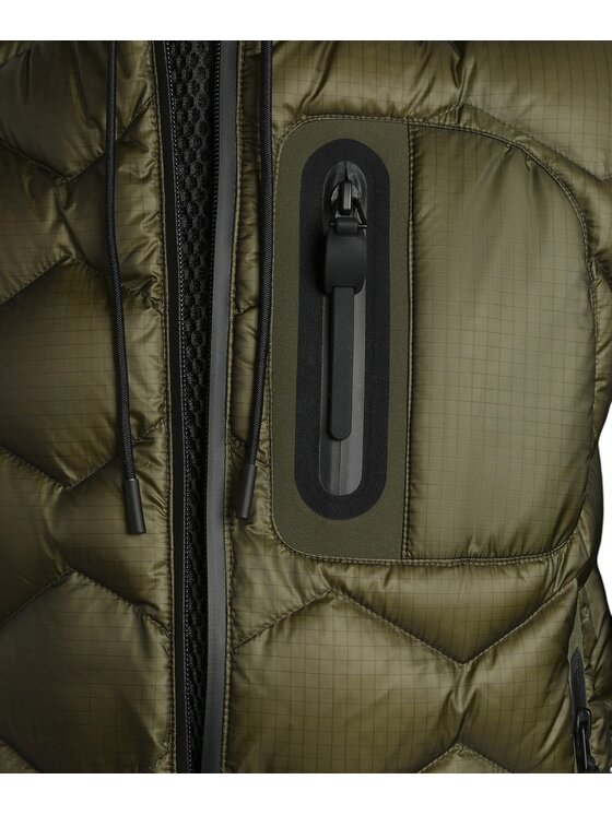 Peuterey Peuterey Cappotto q-dav-56787 Verde Regular Fit