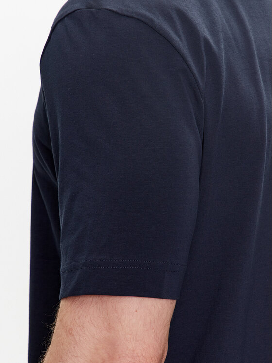 BOSS Boss Majica 50473278 Mornarsko modra Relaxed Fit