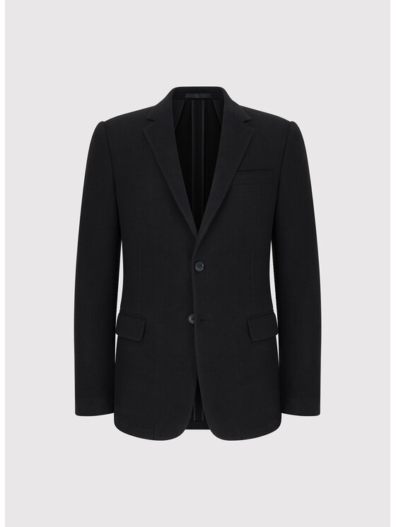 Pako Lorente Pako Lorente Marynarka P25WF-3X-013 Czarny Slim Fit