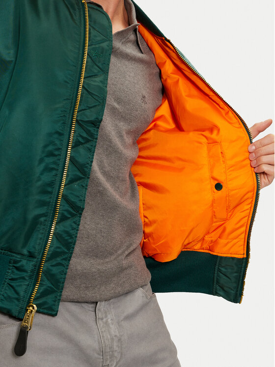 Alpha Industries Alpha Industries Bomber 100101 Verde Regular Fit