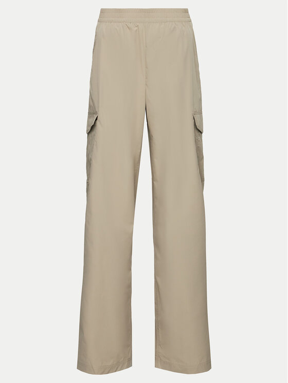 Alpha Industries Pantalon en tissu 136025 Beige Wide Leg