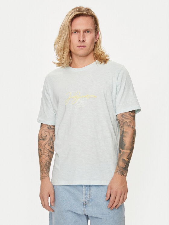 Jack&Jones T-krekls Joraruba 12255452 Zils Standard Fit