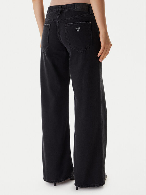 Guess Guess Jeansy W5BA2K D0981 Niebieski Baggy Fit