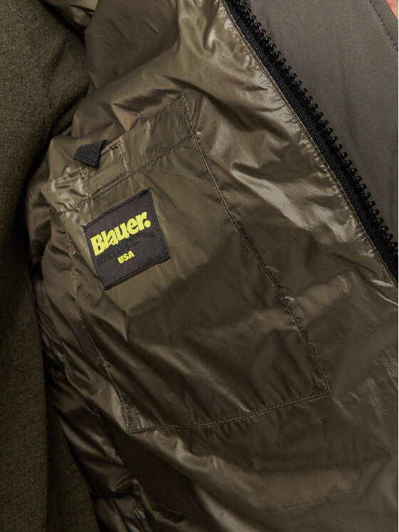 Blauer Blauer Μπουφάν πουπουλένιο 24WBLUC03096 Πράσινο Regular Fit